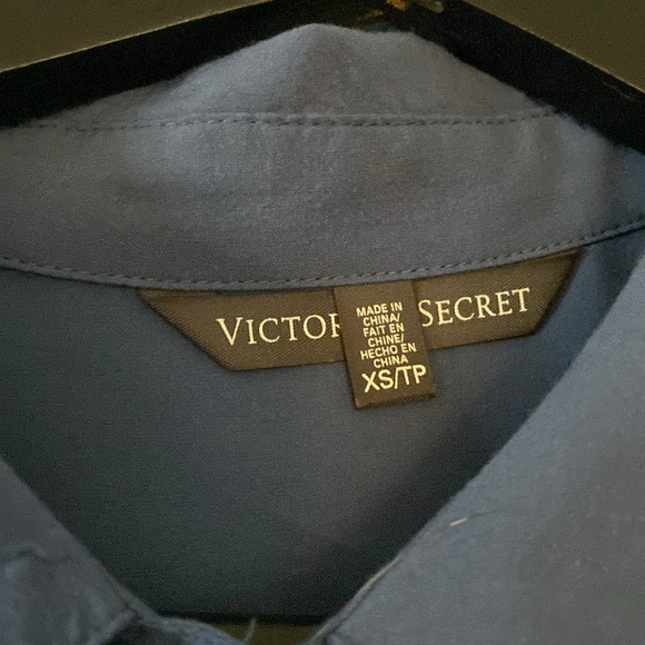Blue Victoria’s Secret shirt dress, size XS - Picture 5 of 6